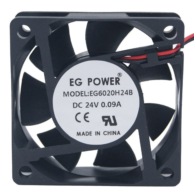 EG POWER EG6020H24B 0 24V 09A 6CM 6CM Double Ball INDUSTRIAL FAN 6020