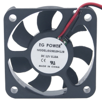 EG POWER 5CM 5010 EG5010H12B double ball cooling fan 12v industrial fan