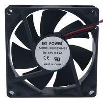 EG POWER EG8025H48B 0 15A 8cm DC 48v cooling fan 8025
