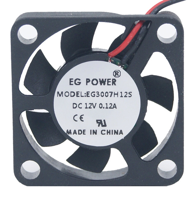 EG POWER 3 cm 3CM 12V 12V fan Industry Fan Small Fan 2 Line 3007