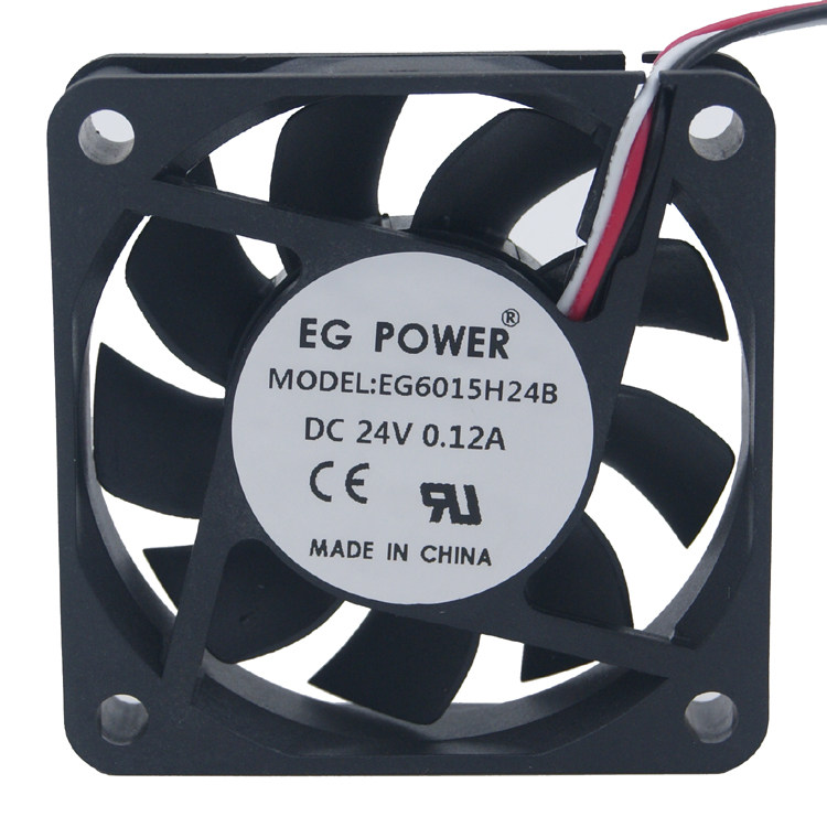 EG POWER 6 cm EG6015H24B 24V Double Ball Ball Industrial Fan Cooling Fan 6015