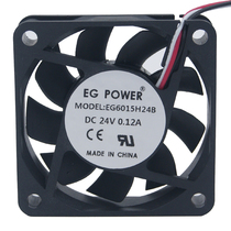 EG POWER 6cm EG6015H24B 24v double ball industrial fan cooling fan 6015