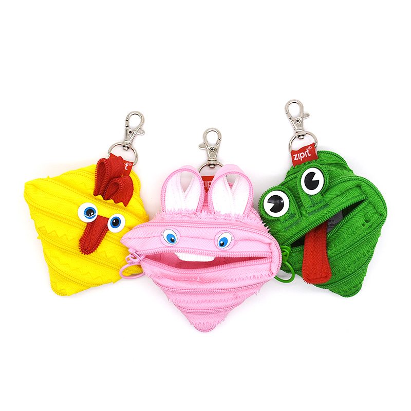 Online Red Creative Gifts ZIPIT Pull Chain Packs Animals Zero Money Bag Headphones Lipstick Lipstick RED AIRPODS STORAGE BAG