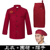 Красный фартук, шапка