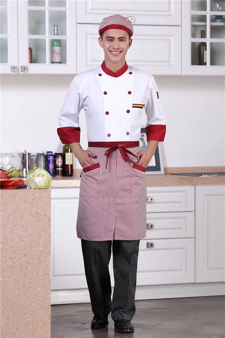 Veste chef cuisinier en coton - Ref 1911178 Image 15