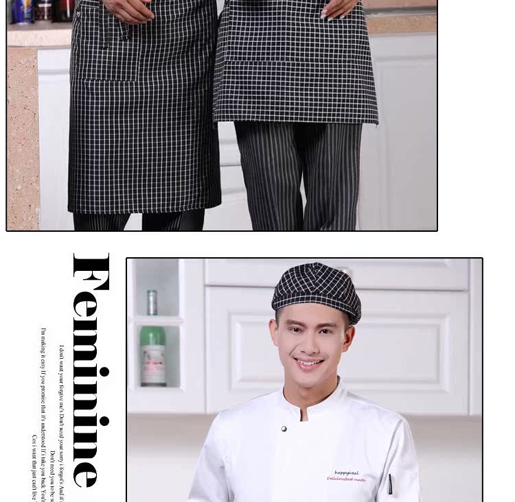 Veste chef cuisinier en coton - Ref 1911151 Image 12