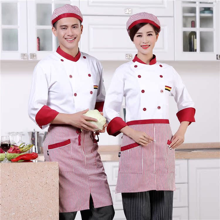 Veste chef cuisinier en coton - Ref 1911178 Image 14