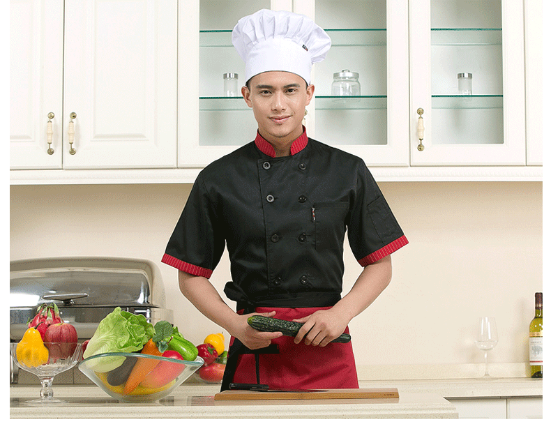 Veste chef cuisinier en coton - Ref 1911192 Image 9
