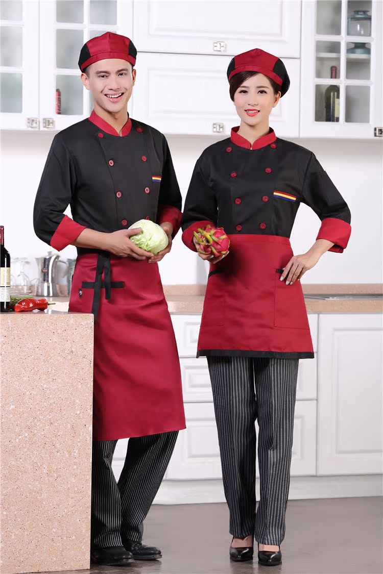 Veste chef cuisinier en coton - Ref 1911178 Image 19