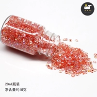 Фэнтези-красочный апельсиновый порошок алмаза-хампаньи