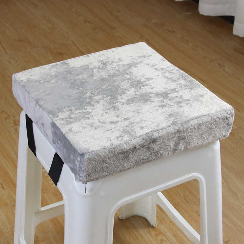 Anti-slip bench cushion to work plastic bench high density sponge pad breathable and thicken household butt pad