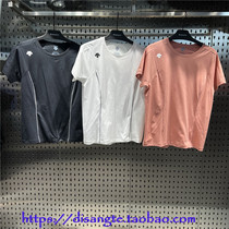 DESCENTE di Sante WOMENS TRAINING Womens sports short sleeve knit T-shirt D2232TTS34