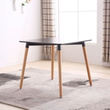 Квадратный водонепроницаемый стол, обеденный стол Eames, кофейный, скандинавский, простой, модный, из цельного дерева, обеденный стол, домашний компьютерный стол