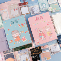 Creative Stationery Blind Box Lucky Box Fubag Students to send their girlfriends with a young girls heart blind box