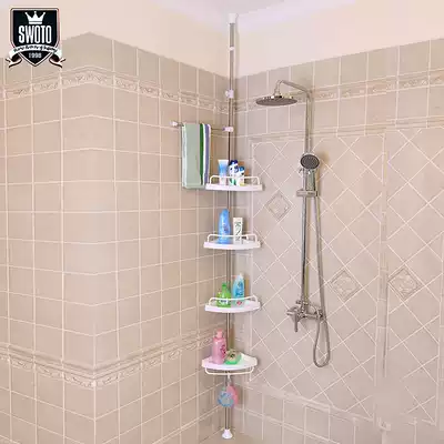 Bathroom corner frame stainless steel floor-to-ceiling non-perforated dressing room