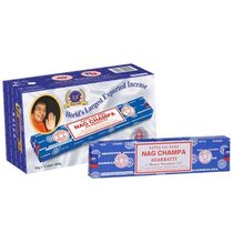 Imported Sai Baba Nag Champa Incense Sai Baba yellow flower fragrance (order)