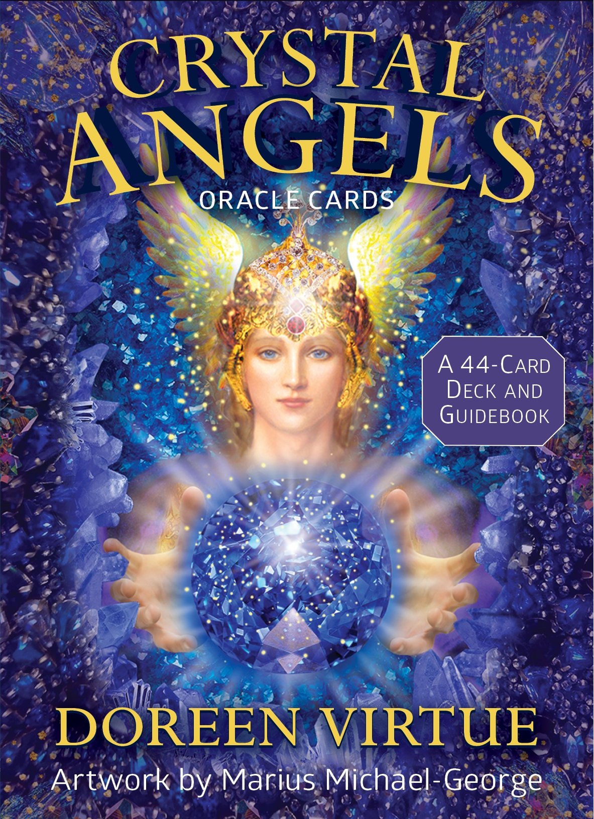 Import genuine Crystal Angels Oracle Cards Crystal Angel Divine Encyclical Card (now) Stop Edition