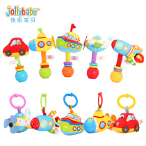 jollybaby baby hand rattle baby rattle toy cart pendant newborn toy for 0-3-612 months