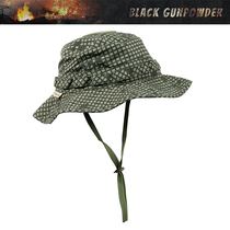 Black Gunpowder BG Shaye T-block outdoor military fan tactical beanie hat round brim fisherman hat