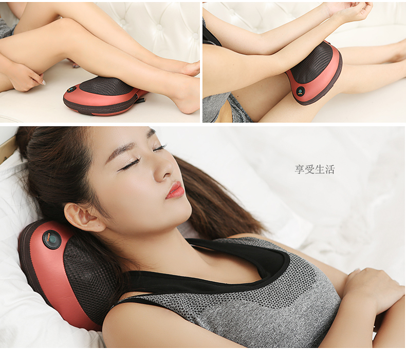 宋金 车家两用多功能电动按摩枕 优惠券折后￥39包邮（￥69-30）
