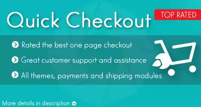 opencart one page payment quick checkout quick payment installation and maintenance
