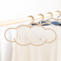Plastic creative clouds non-slip clothes rack Clothes rack Clothing support No trace drying clothes hanging support Clothing hanging support 5 sets