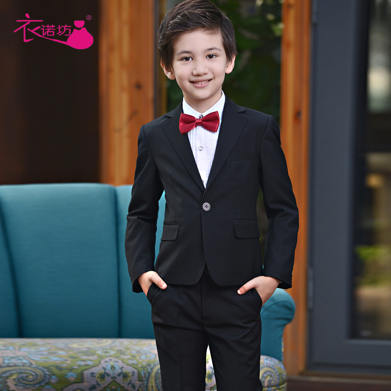 Children's small suit suit flower girl coat Korean version of three-piece dress suit boy piano performance suit