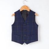 衣诺坊 Костюм мальчика цветочника, детский черный жилет для мальчиков, детская одежда, для выступлений