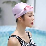 Jiejia mũ bơi silicone nam giới và phụ nữ không thấm nước thời trang trẻ em người lớn tóc dài earmuffs thoải mái bơi chuyên nghiệp hat