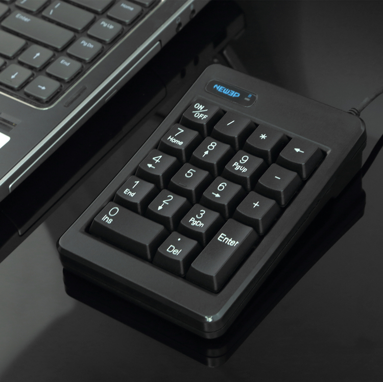 Switch-Free Notebook External Numeric Keyboard Keypad Financial Accounting Bank Supports Apple USB Wired Switch-Free Notebook External Numeric Keyboard Keypad Financial Accounting Bank Supports Apple USB Wired