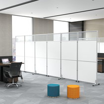 Beijing Office Screen Partition mobile Easy Active Wall with Pulley Workshop Bezel Foldable Partition Customize