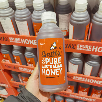 Costco Australia Imported Pure Honey Smith' Bottled Breakfast Helper 1kg Large Jar of Jam