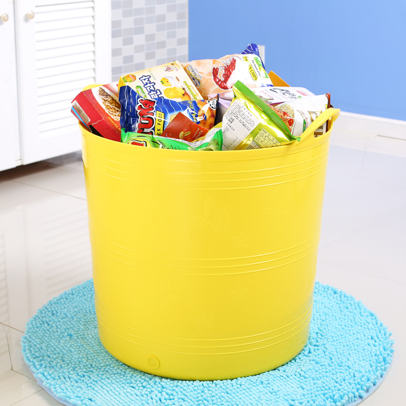 Fashion creative storage toy storage shopping basket dirty clothes basket laundry basket storage basket large, medium and small