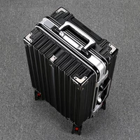 Легкая роскошная модель [U-образная алюминиевая рама] черная, антиродовая утолщенная + крышка коробки