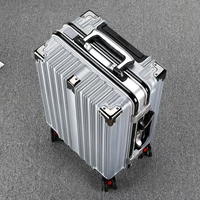 Легкая роскошная модель [U-образная алюминиевая рама] Серебряный серый, антиродовое утолщенное + крышка коробки