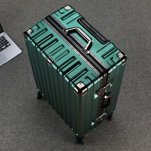 Кенгуру, акула, универсальный чемодан подходит для мужчин и женщин для школьников, поворотные колеса, 24 дюймов