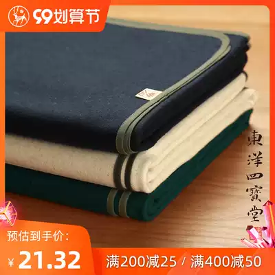 Envedged wool felt mat calligraphy and painting felt mat student felt cloth calligraphy felt mat for writing calligraphy mat