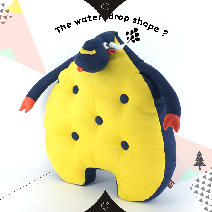 Steam Elf Creativity Gift Water Drop By the Pillow's Bull Hide