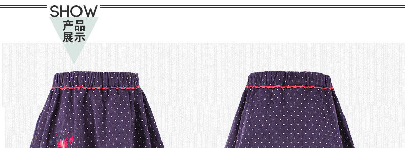 Jupe pour fille en coton - Ref 2052860 Image 54