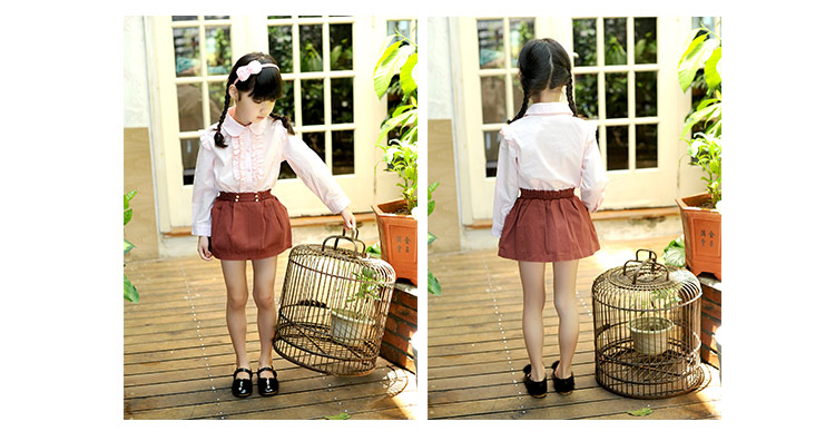 Chemise fille à manche longue - Ref 2085354 Image 33