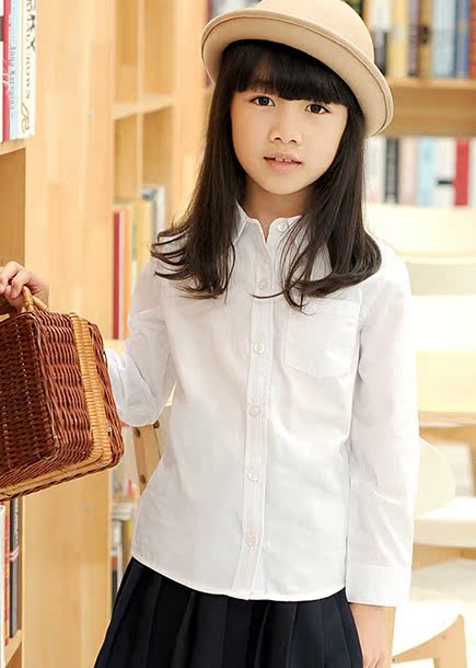 Chemise fille à manche longue - Ref 2084915 Image 8