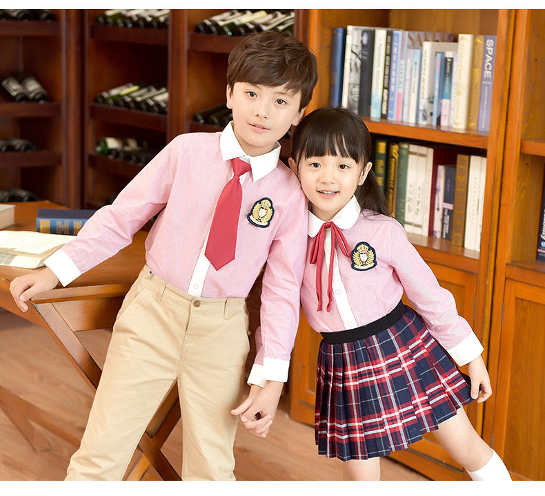 Форма, рубашка, демисезонный детский лонгслив для мальчиков для детского сада для школьников и студентов 