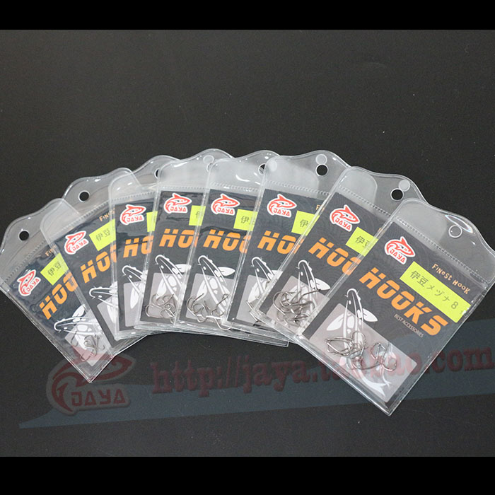 Japanese fish hook Izu stainless steel fish hook with barb small semi-barb white crucian fish hook rigid fishing gear fishing gear