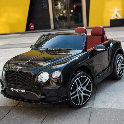 Электрический электромобиль на четырех колесах, детский транспорт, детская игрушечная машина с сидением для двоих, дистанционное управление, популярно в интернете