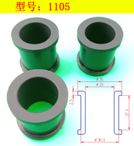 (New product) Non-standard silicone wire protection ring double-sided reverse buckle over the coil high temperature resistance with card groove protection Sleeve 12 7MM