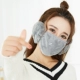 Mặt nạ mới cho trẻ em ấm áp mùa thu và mùa đông lạnh tai lạnh mặt nạ nam và nữ dễ thương Hàn Quốc