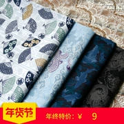 Koi Yin dài PopoHouse gió cổ điển handmade bông vải vải cổ xưa quần áo Trung Quốc Tự làm vải