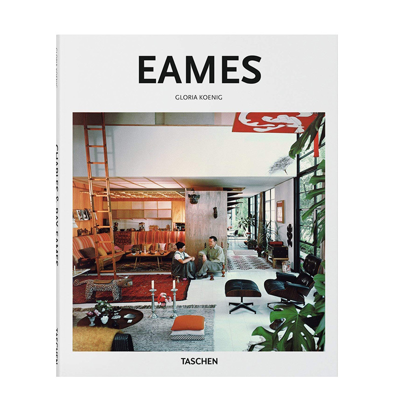 [in Stock] [Basic Architecture] Modern Minimalist Designers - the Eames Couple Eames Taschen English Original Imported Product Design Rare Books