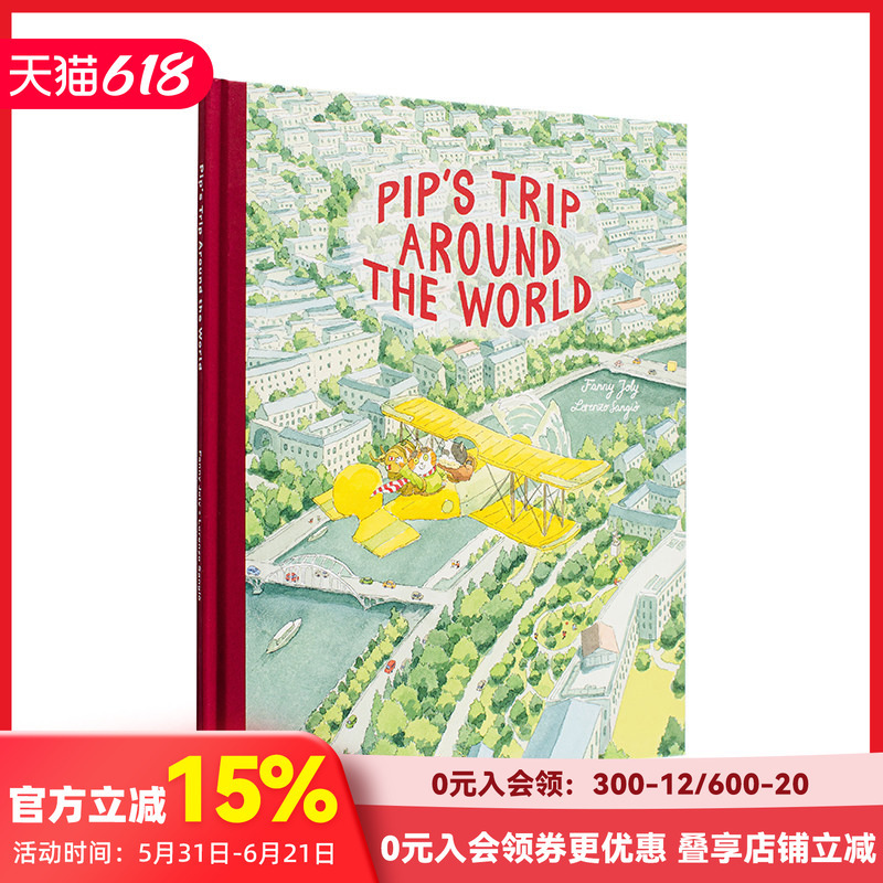[in Stock] Pip's Trip Around the World by Lorenzo Sangio, the Latest Work, Original English Children's Picture Book, T&H Edition