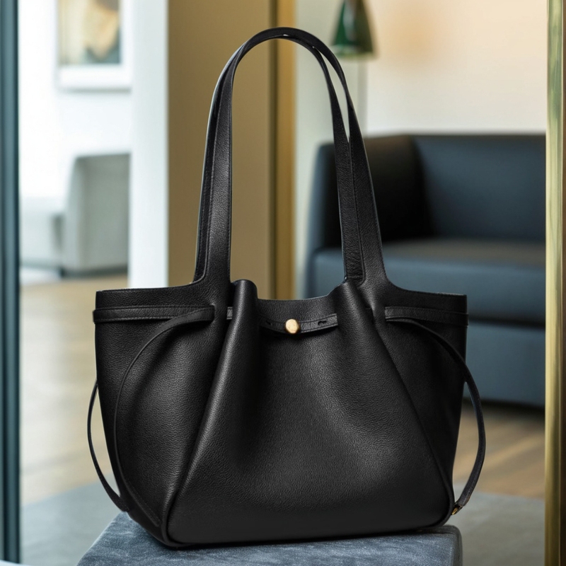 New Large Vegetable Basket Tote Bag, Large Capacity Shoulder Handbag, Fashionable and Versatile Women's Handbag